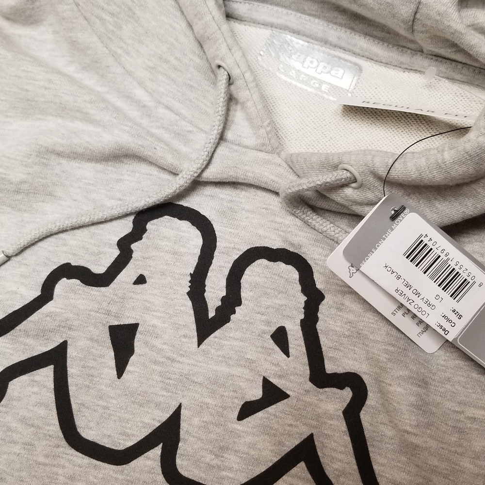 Nwt!  Kappa Zaiver hoodie /Sz L - Picture 3 of 3